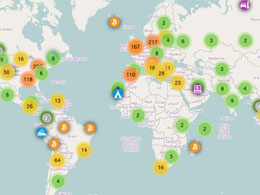 Coinmap.org Seeing Tremendous Growth, Approaching 1,800 Bitcoin Businesses