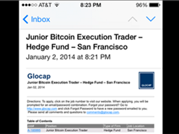 San Francisco-Based Hedge Fund Looking For Bitcoin Trader