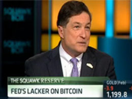 Federal Reserve Has No Interest in Stopping Bitcoin, Says Richmond Fed President