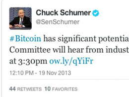 Senator Chuck Schumer: 