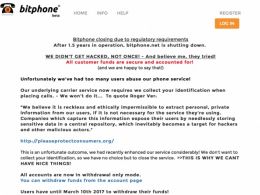 BitPhone Shuts Down Service, Cites Regulatory Issues