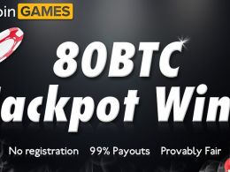 Bitcoin Games Paid 80 BTC in Jackpots Since October