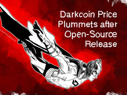 Darkcoin Price Plummets after Open-Source Release