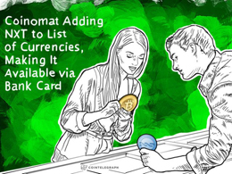 Coinomat Adding NXT to List of Currencies, Making It Available via Bank Card