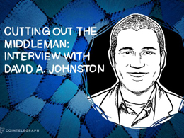 CUTTING OUT THE MIDDLEMAN: INTERVIEW WITH DAVID A. JOHNSTON