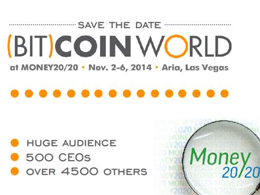 Save the date: (Bit)coinWorld At Money2020, 2-6 November 2014