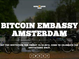 Bitcoin Embassy Amsterdam Slated to Open in Early December