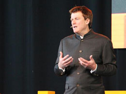 Overstock CEO Delivers Keynote to 1,000+ Attendees at Bitcoin2014
