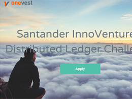 Santander Launches Blockchain Challenge