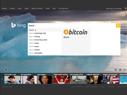 Microsoft Updates Bing Search Engine for Bitcoin Currency Conversions