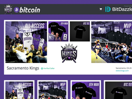 Sacramento Kings NBA Franchise Launches Bitcoin-Only Online Store