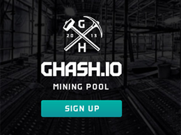 WARNING: GHASH. IO IS NEARING 51% - LEAVE THE POOL