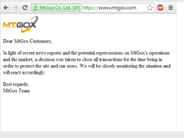 Mt. Gox Only Has Infuriating Announcement Left On Their Website: They Haven't Yet Announced Their Sale