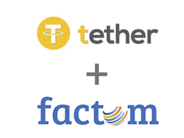 Tether + Factom Announce Collaboration