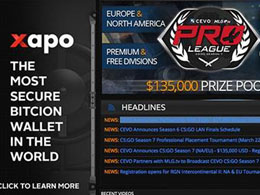 XAPO Partners with Online Gaming Company CEVO: Holds $21,000 Giveaway
