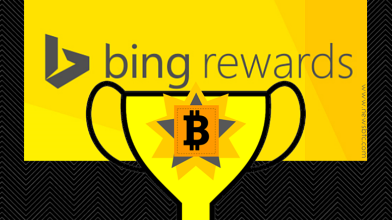 Bing Rewards Offers $500 Bitcoin Prize in Sweepstakes