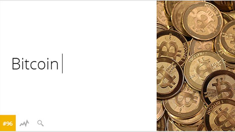 Bitcoin: The 96th Most Popular Google Search of 2013