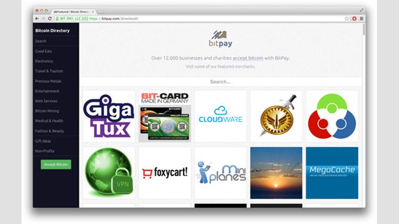 BitPay Opens Up Bitcoin Merchant Directory