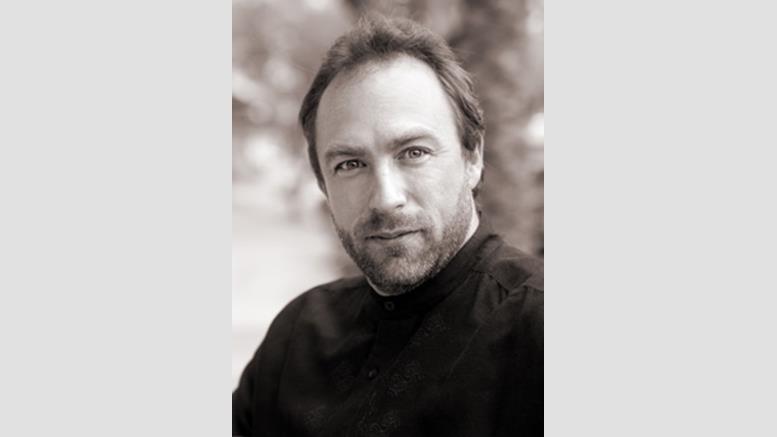 Jimmy Wales From Wikipedia Playing Around With Bitcoins