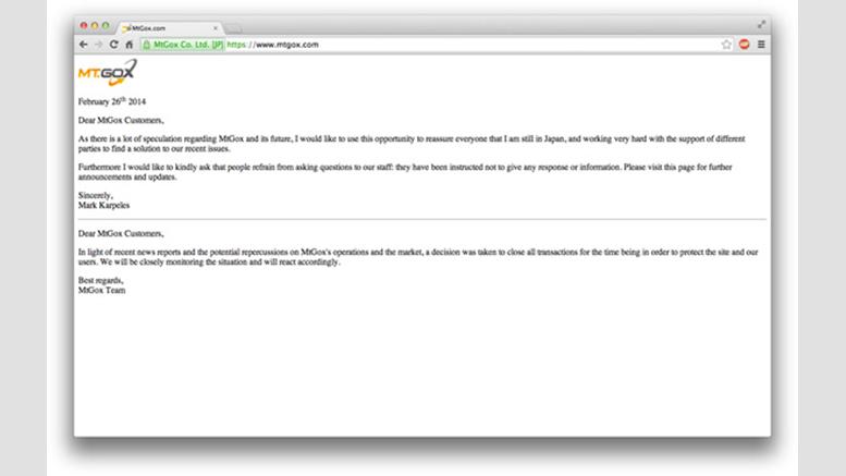 Mt. Gox's Mark Karpeles Issues Statement
