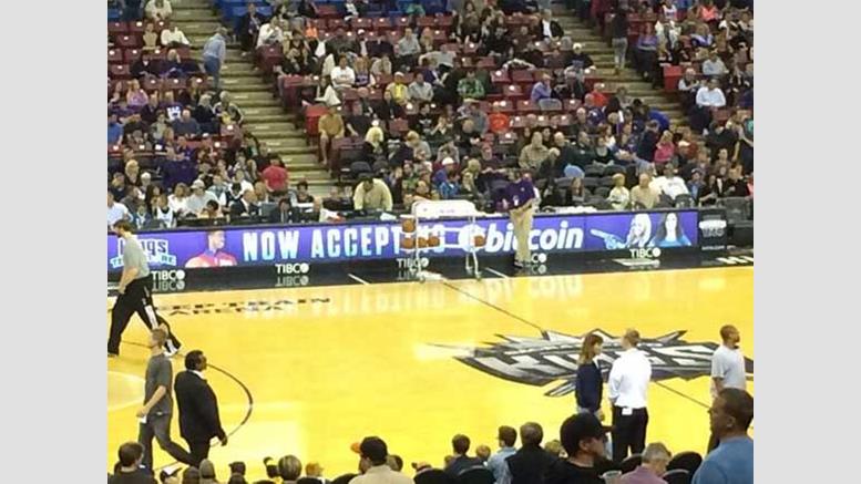 Cool: Sacramento Kings Advertise Bitcoin Acceptance Courtside