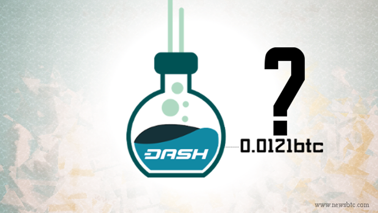 Dash Price Back Above 0.0121BTC, What's Next?