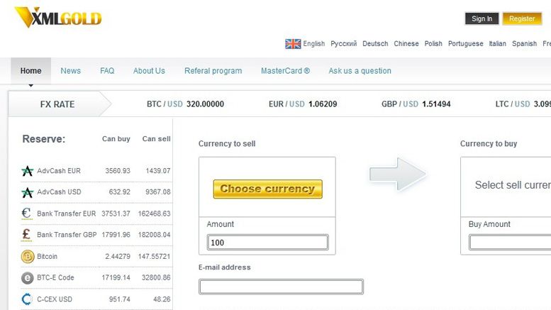 XMLGold Launches Instant Bank Transfer For Buying Bitcoin