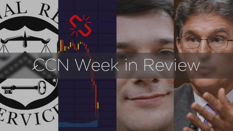 CCN Week in Review: IRS Treats Bitcoin as Property, BTC Price Drops, Mt. Gox, and More
