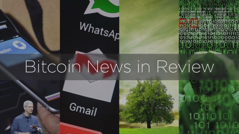 Bitcoin News in Review: Apple Pay, Gmail Hacks, Braintree, and More