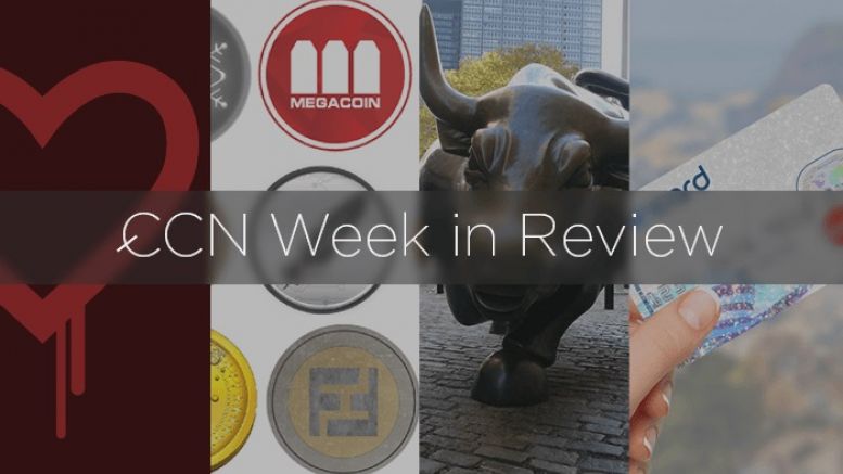 CCN Week in Review: Heartbleed, Sidechains, Bitcoin Investments, and More