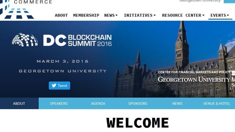 Chamber of Digital Commerce Announces Inaugural DC Blockchain Summit