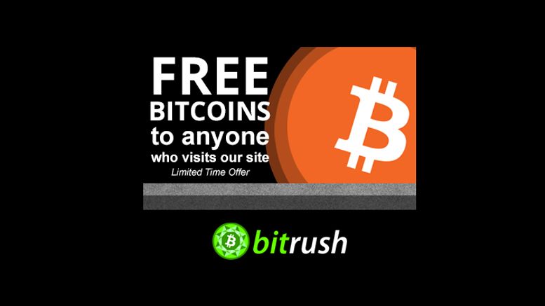 Bitrush Giving Away Free Bitcoins