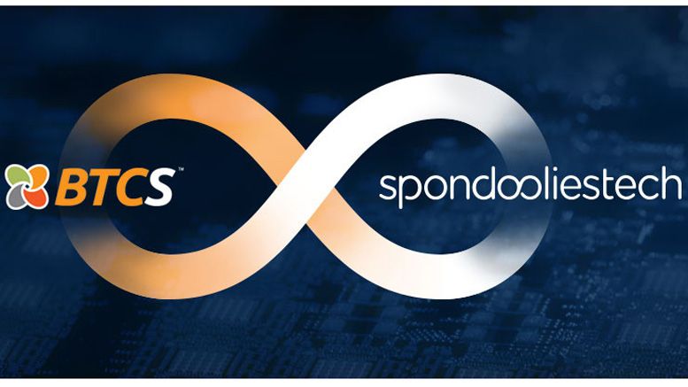 BTCS and Spondoolies-Tech Sign Definitive Merger Agreement