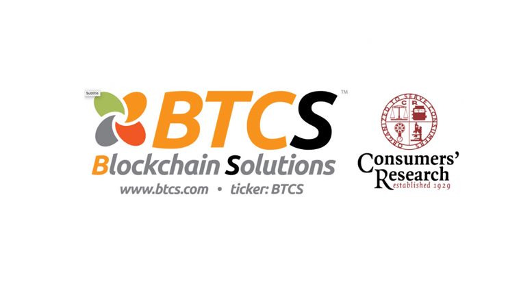 BTCS Executives Donate Personal Shares to Benefit Consumers’ Research