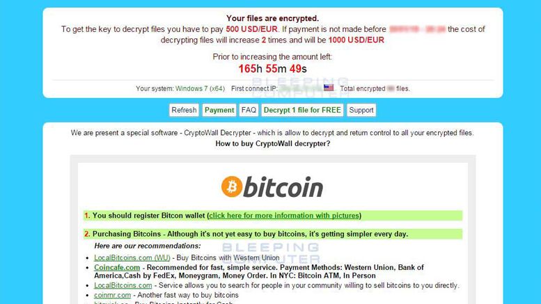 KnowBe4 Says New CryptoWall 3.0 Ransomware Makes Paying Ransom 