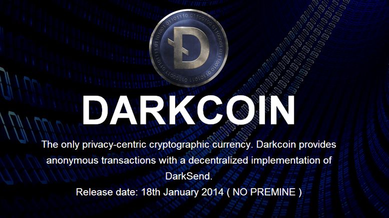 Darkcoin Solves Bitcoin Privacy Challenges; Releases Open Source Code