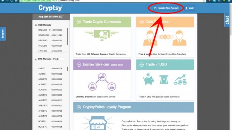 How to Use the Online Cryptocurrency Exchange Cryptsy.com
