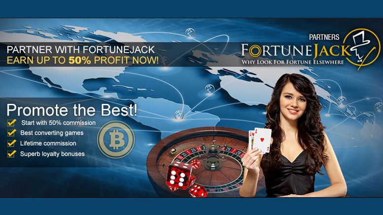 Lucrative Bitcoin Affiliate Program Launched by FortuneJack Casino