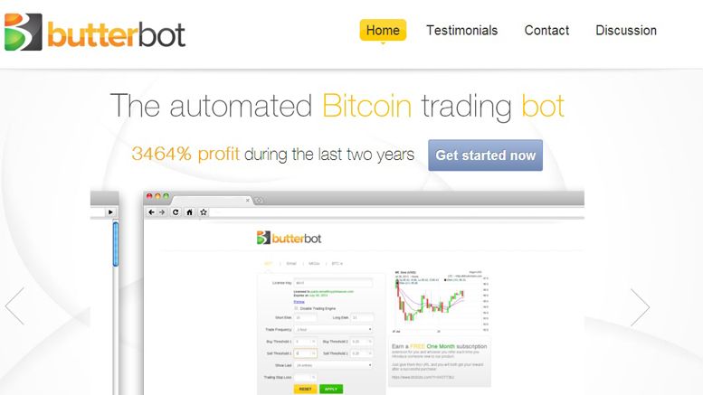 Automatic Bitcoin Trading Robot Butter-Bot Rising in Popularity – Supporting Trading on MtGox, Bitstamp and BTC-e