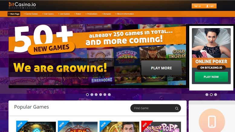 BitCasino.io Announces Partnership With Play’n GO Offering More Games Than Any Other Bitcoin Operator