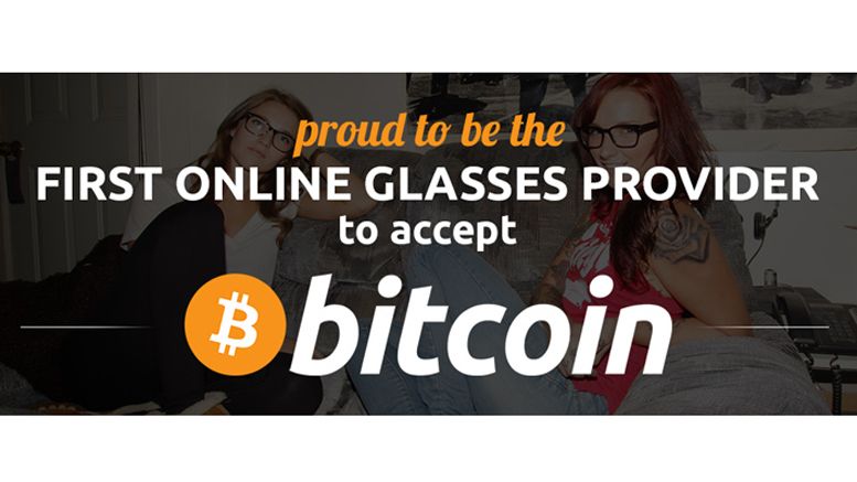 First Eyewear Company to Accept Bitcoins for Eyewear Purchases