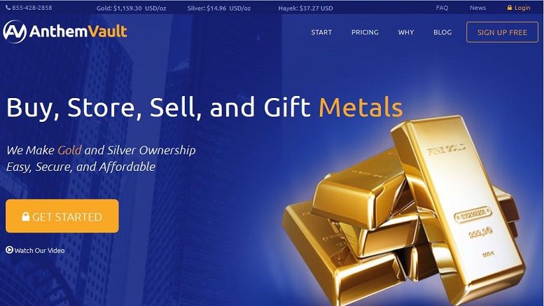 Anthem Vault Announces Purchase of Bitcoin-to-Bullion Retailer Amagi Metals