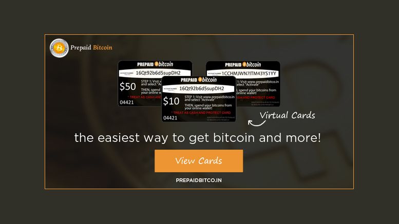 Prepaid Bitcoin Announces Official Website Launch and Prepaid Bitcoin Card Availability for Consumers and Retailers