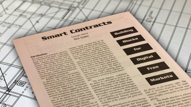 Smart Contracts Described by Nick Szabo 20 Years Ago Now Becoming Reality