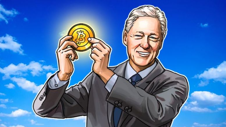 Bill Clinton Receives His First Bitcoin