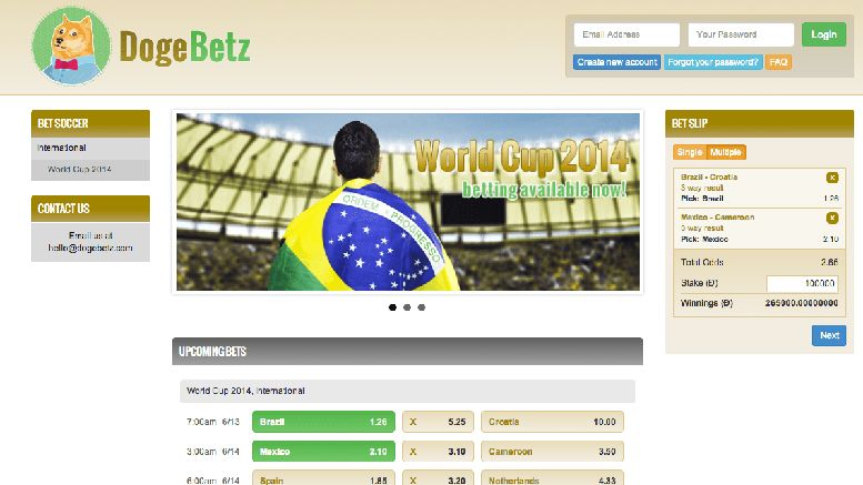 DogeBetz: Dogecoin-Only Sports Betting