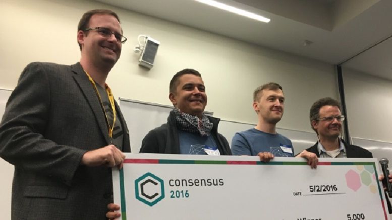 Blockchain Energy Project Wins Consensus 2016 Hackathon
