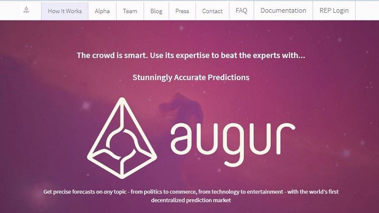 Decentralized Prediction Market Augur Raises More Than Oculus Rift in 3 Days of Crowdfunding Campaign
