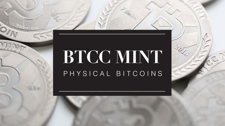BTCC Launches Titanium Physical Coins Containing Uncirculated Bitcoins