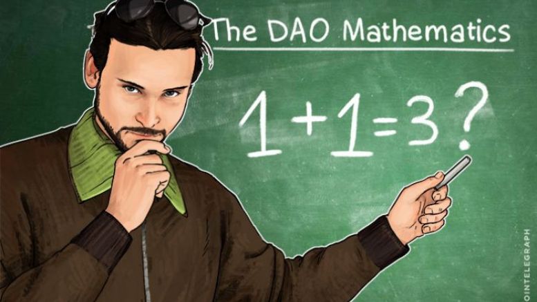 The DAO Mathematics: 1+1 is Actually More Than 2